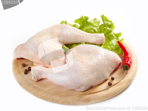 Image of raw chicken legs