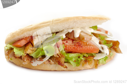 Image of kebab sandwich