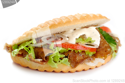 Image of kebab sandwich