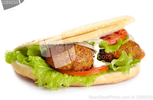 Image of kebab sandwich