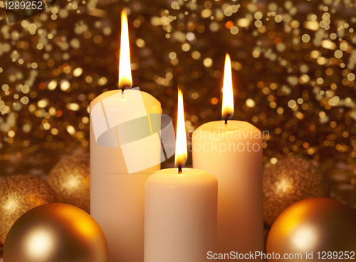 Image of burning candles