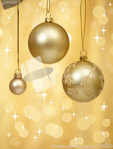 Image of christmas baubles