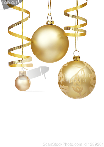 Image of christmas baubles