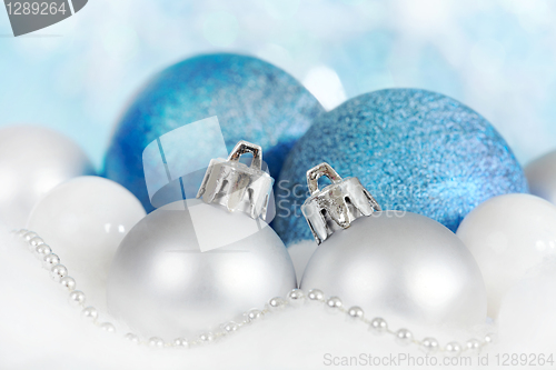 Image of christmas baubles