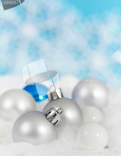 Image of christmas baubles