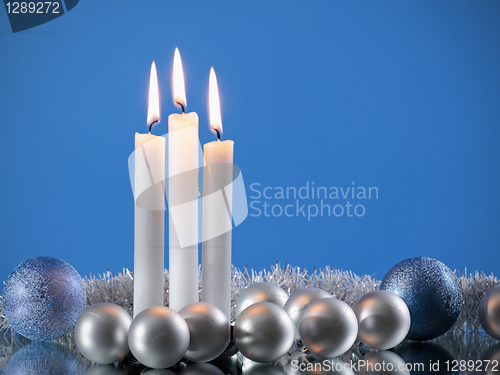 Image of christmas candles