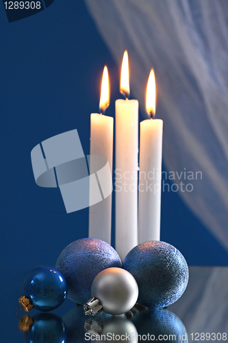 Image of blue christmas