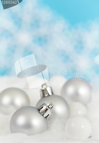 Image of christmas baubles