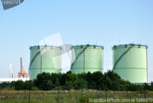 Image of Oil tanks