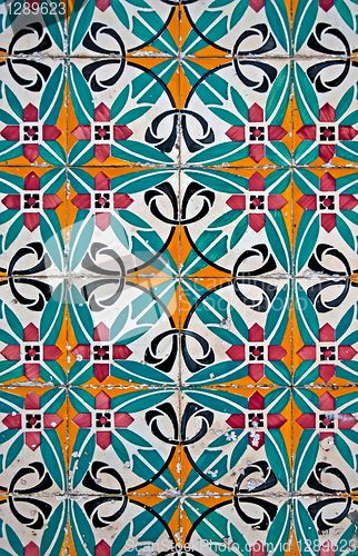 Image of Old tiles detail 