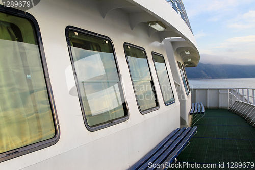 Image of Ferryboat cabin