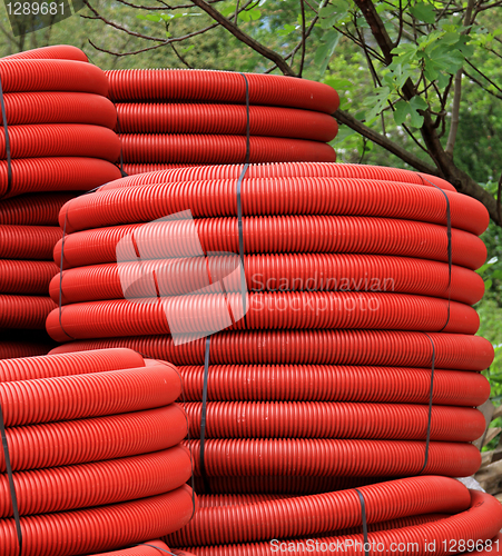 Image of Red coils