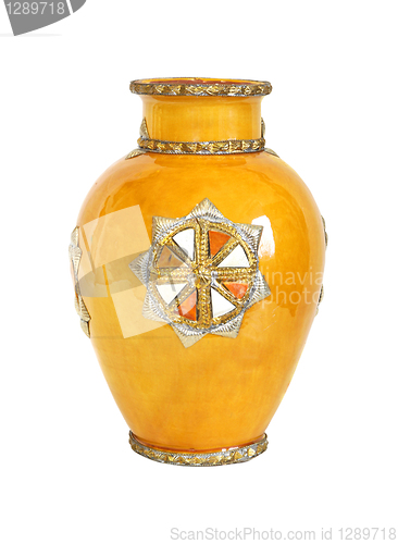 Image of Yellow vase