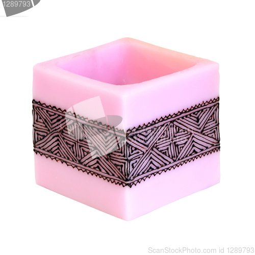 Image of Pink candle