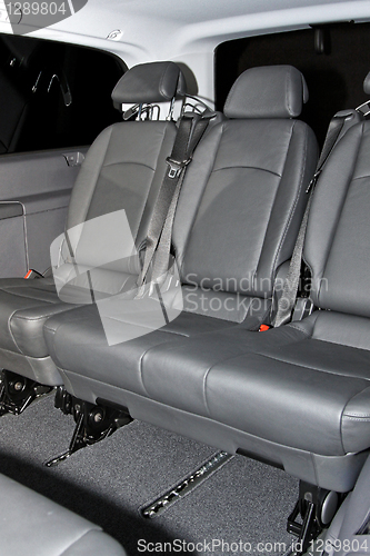 Image of Rear seat bench