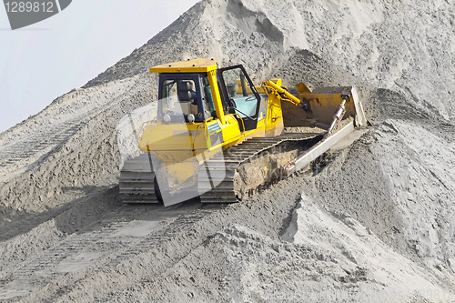 Image of Bulldozer machinery