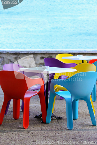 Image of Colorful chairs