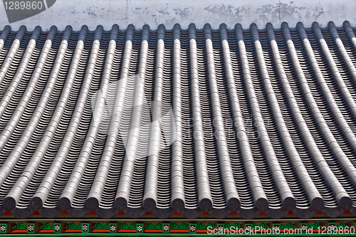 Image of Asian temple roof