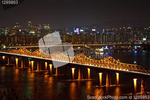 Image of Bridge in night