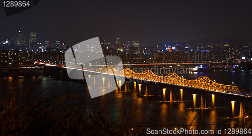 Image of Bridge in night