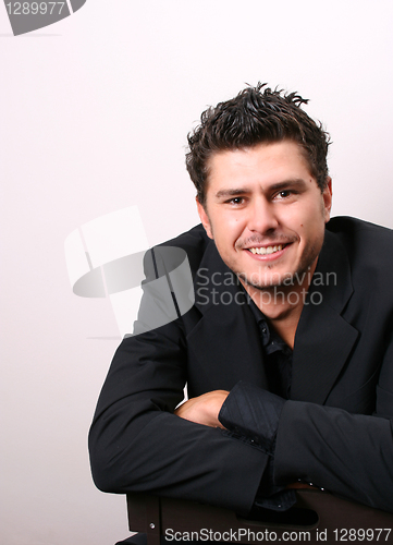 Image of Smiling Male Model