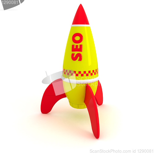 Image of SEO rocket