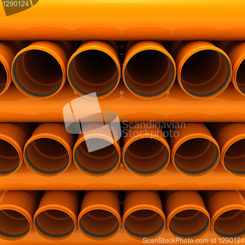 Image of Canalization pipes