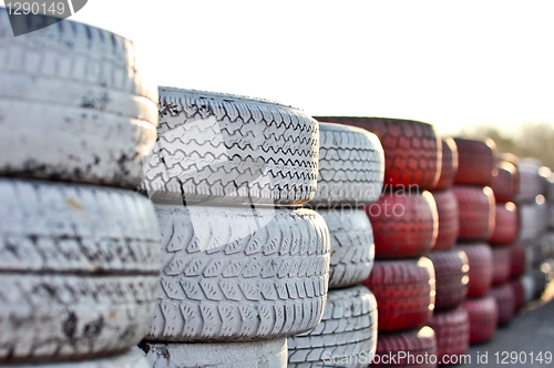Image of old tires