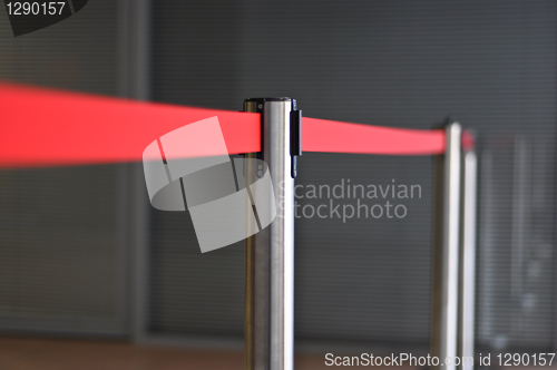 Image of restrictive red tape
