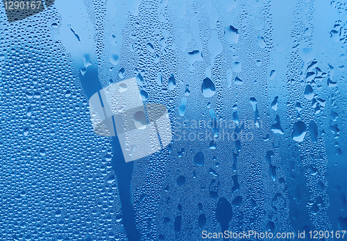 Image of natural water drop texture