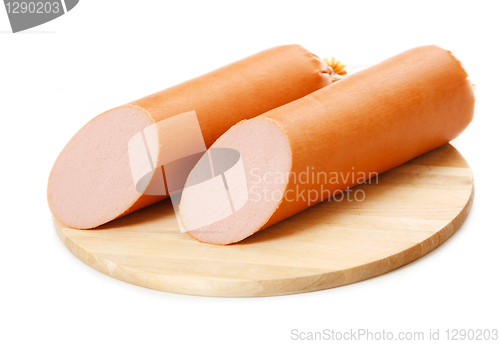 Image of boiled sausage