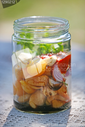 Image of preserved vegetables