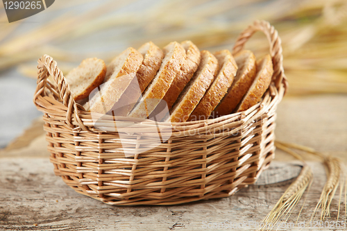 Image of fresh bread slices