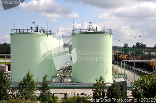 Image of Oil tanks