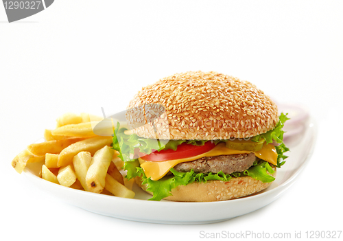 Image of hamburger