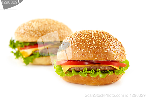 Image of cheeseburgers