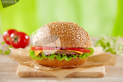 Image of hamburger