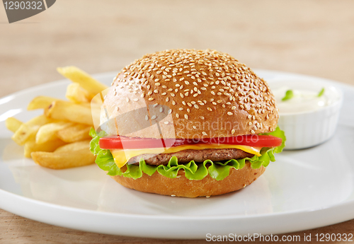 Image of hamburger
