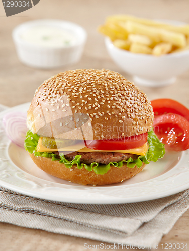 Image of cheeseburger