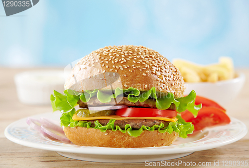 Image of cheeseburger