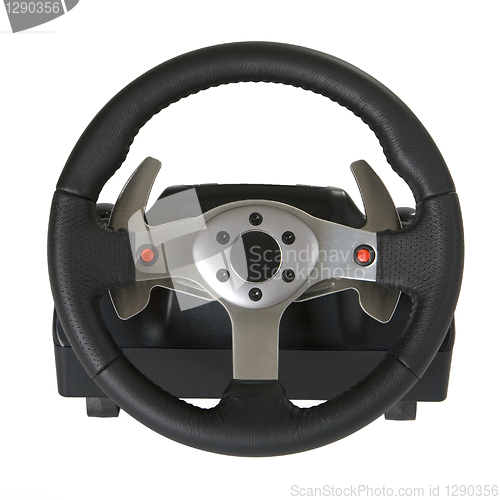 Image of Computer steering wheel