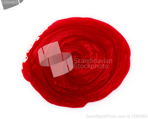 Image of red nail polish