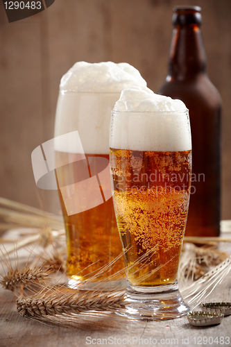 Image of two glasses of beer