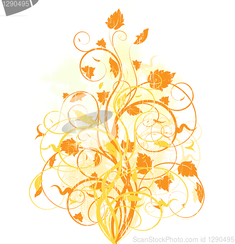 Image of Autumn vector design