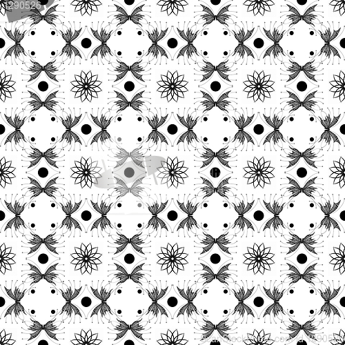 Image of Seamless floral pattern