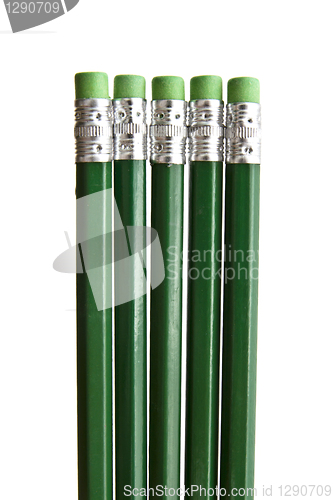 Image of Green pencils
