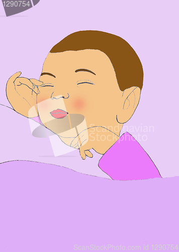 Image of baby illustration