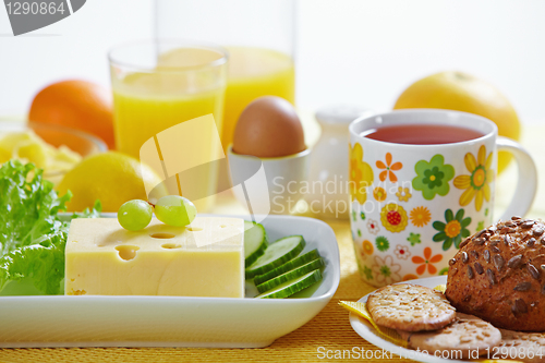 Image of healthy breakfast
