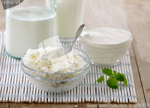 Image of fresh milk products