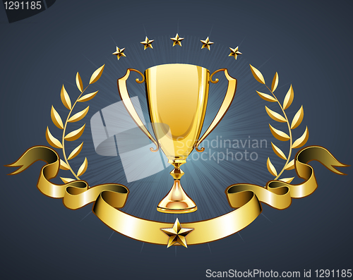 Image of golden trophy 